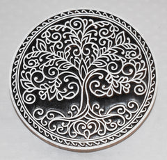 Indian Wooden Printing Block - Tree