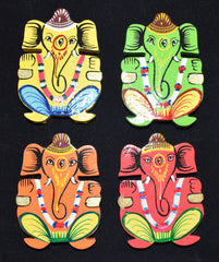Ganesh Wooden Magnet