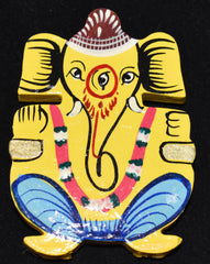 Ganesh Wooden Magnet