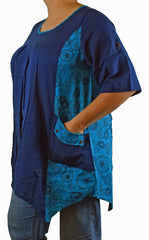 Smock Style Blouse Top