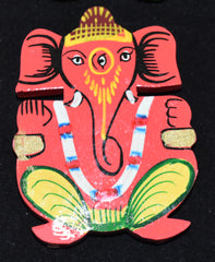 Ganesh Wooden Magnet