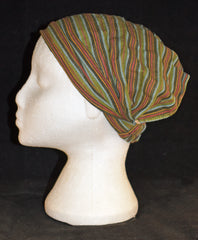 Striped Cotton Bandana Hair Band