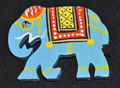 Elephant Wooden Magnet