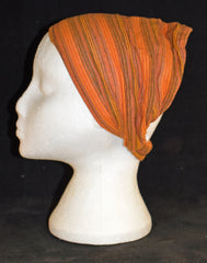 Striped Cotton Bandana Hair Band
