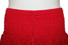 Hippy Flower Pattern Cotton Trousers