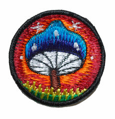Mushroom Sew On Patch - 6cm