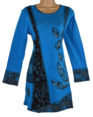 Feather Tunic Top