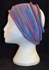 Long Double Striped Cotton Hair Band