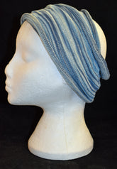 Long Double Striped Cotton Hair Band