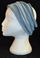 Long Double Striped Cotton Hair Band