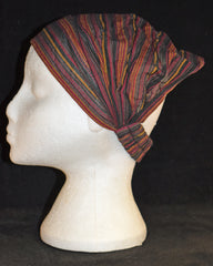 Striped Cotton Bandana Hair Band