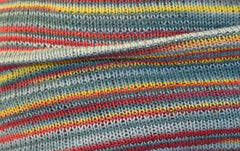 Long Double Striped Cotton Hair Band