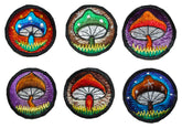 Mushroom Sew On Patch - 6cm