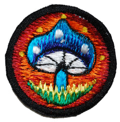 Mushroom Sew On Patch - 6cm
