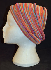 Long Double Striped Cotton Hair Band