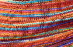 Long Double Striped Cotton Hair Band