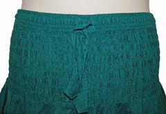 Hippy Flower Pattern Cotton Trousers