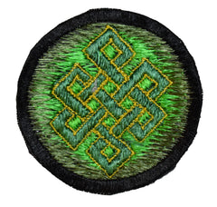 Tibetan Knot Sew on Patch - 6cm
