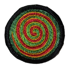 Spiral Sew on Patch - 6cm