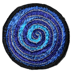 Spiral Sew on Patch - 6cm