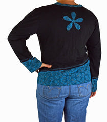 Long Sleeve V Neck Top