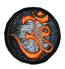 Aum Om Sew On Patch - 6cm