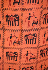 Elephant Print Cotton Trousers