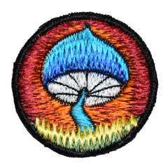 Mushroom Sew On Patch - 6cm