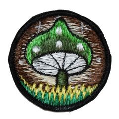 Big Mushroom Sew On Patch - 6cm