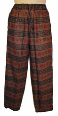 Summer Printed Cotton Trousers