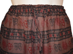 Summer Printed Cotton Trousers