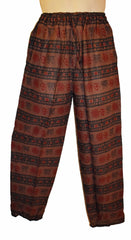 Summer Printed Cotton Trousers