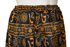 Summer Printed Cotton Om Trousers