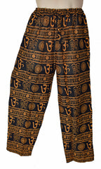 Summer Printed Cotton Om Trousers