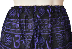 Summer Printed Cotton Om Trousers