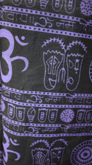 Summer Printed Cotton Om Trousers