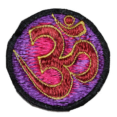 Aum Om Sew On Patch - 6cm