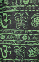 Om Print Summer Cotton Shirt