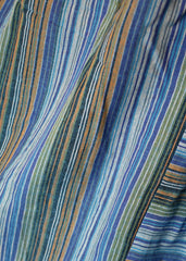 Striped Cotton Harem Trousers