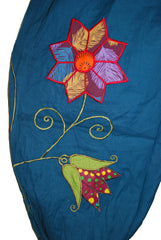 Hippy Butterfly & Flower Pattern Cotton "Marian" Trousers