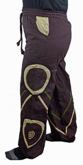 Om Design Cotton Trousers