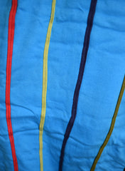 Striped Cotton Wide Leg Trousers