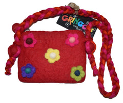 Felt Flower Bag
