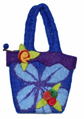 Small Felt Flower Bag