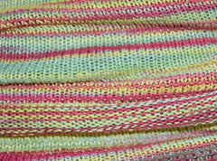 Long Double Striped Cotton Hair Band