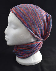 Wide Magic Striped Dread Hair Band