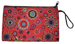 Large Printed Cotton Purse Pencil Case