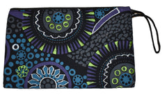 Large Printed Cotton Purse Pencil Case