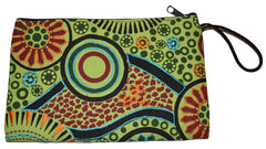 Large Printed Cotton Purse Pencil Case