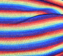 Long Double Striped Cotton Hair Band